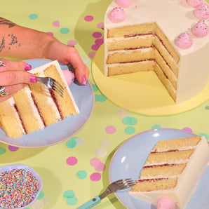 Classic Vanilla Cake  Crumbs & Doilies
